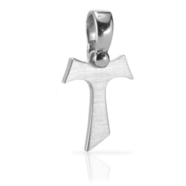 Sterling silver Sign Tau cross