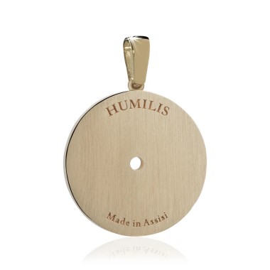 Pendente Iter Roma cupola Pantheon in argento con zirconi